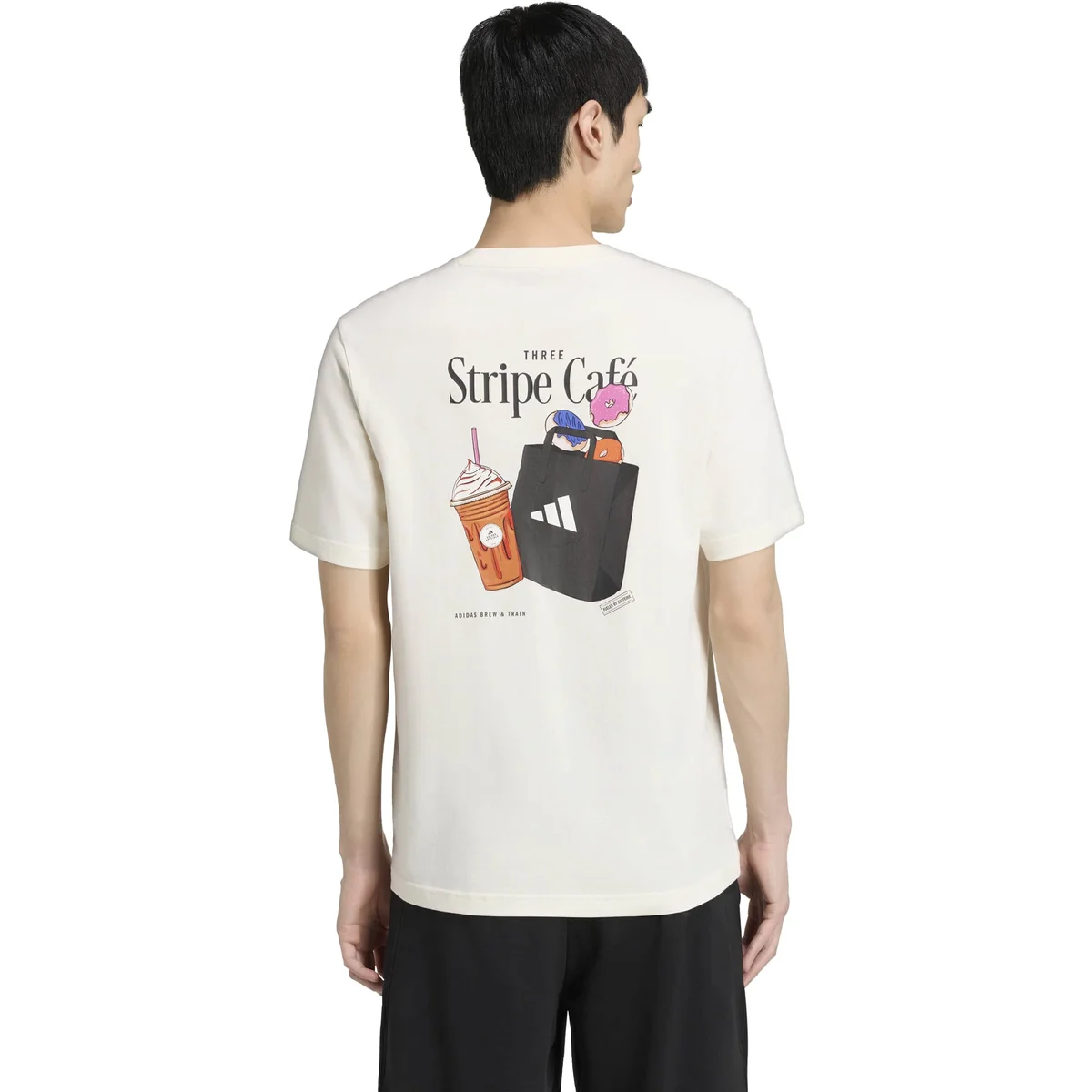HERREN T-SHIRT M DONUT BAG T (KT9716)