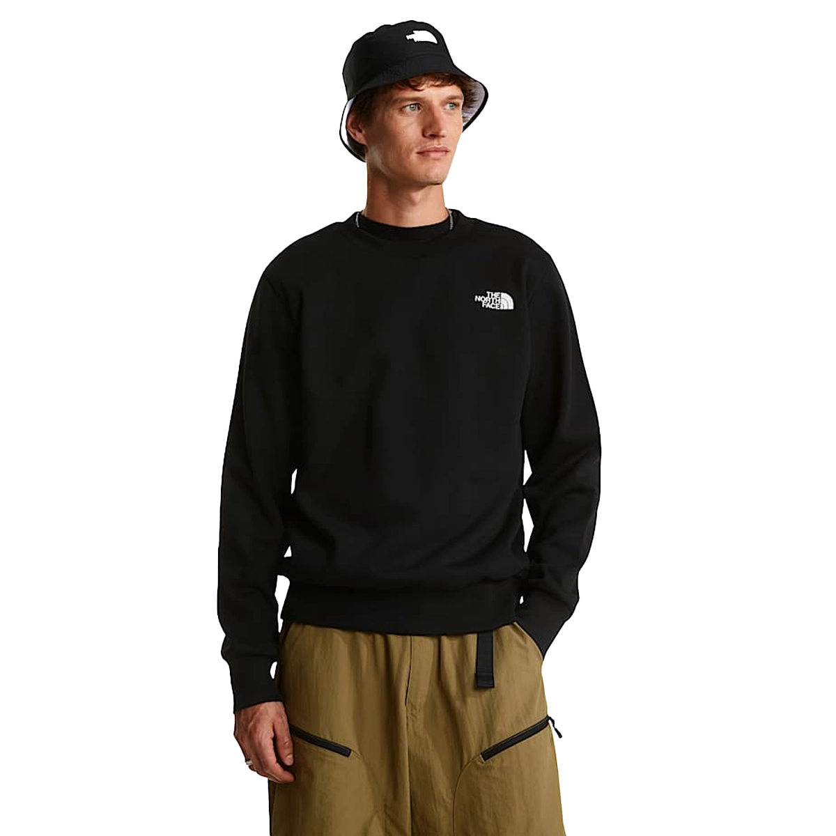 HERREN SWEATSHIRT M SIMPLE DOME CREW (NF0A89FB-JK3) HERREN SWEATSHIRT M SIMPLE DOME CREW (NF0A89FB-JK3)