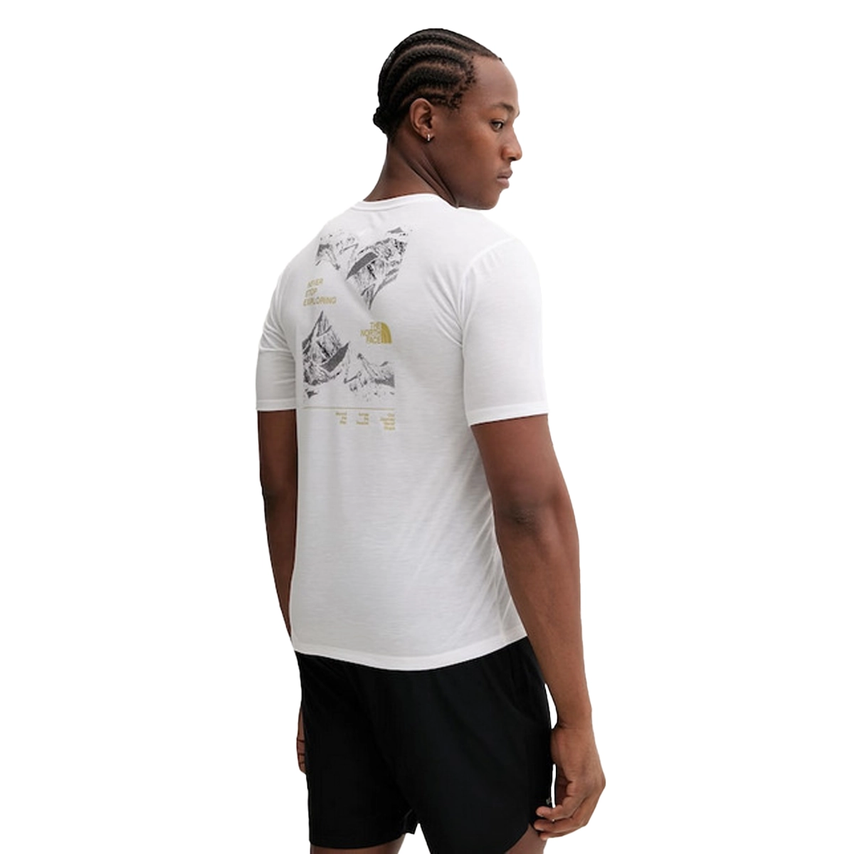 HERREN T-SHIRT M FOUNDATION MOUNT SS TEE (NF0A8HEY-FN4)