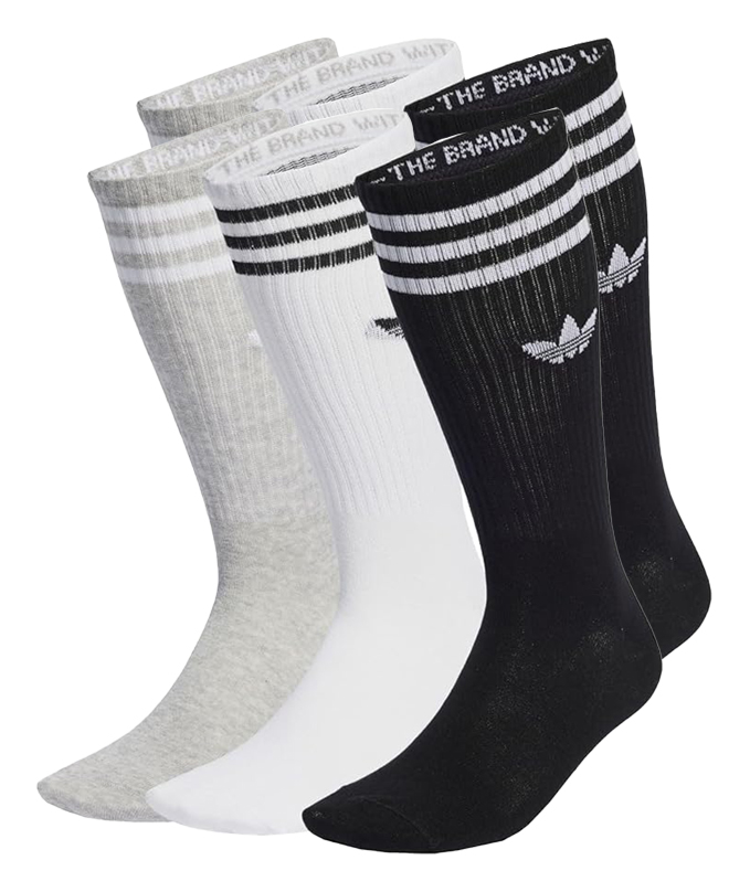 UNISEX HIGH CREW SOCKS (IU2653)
