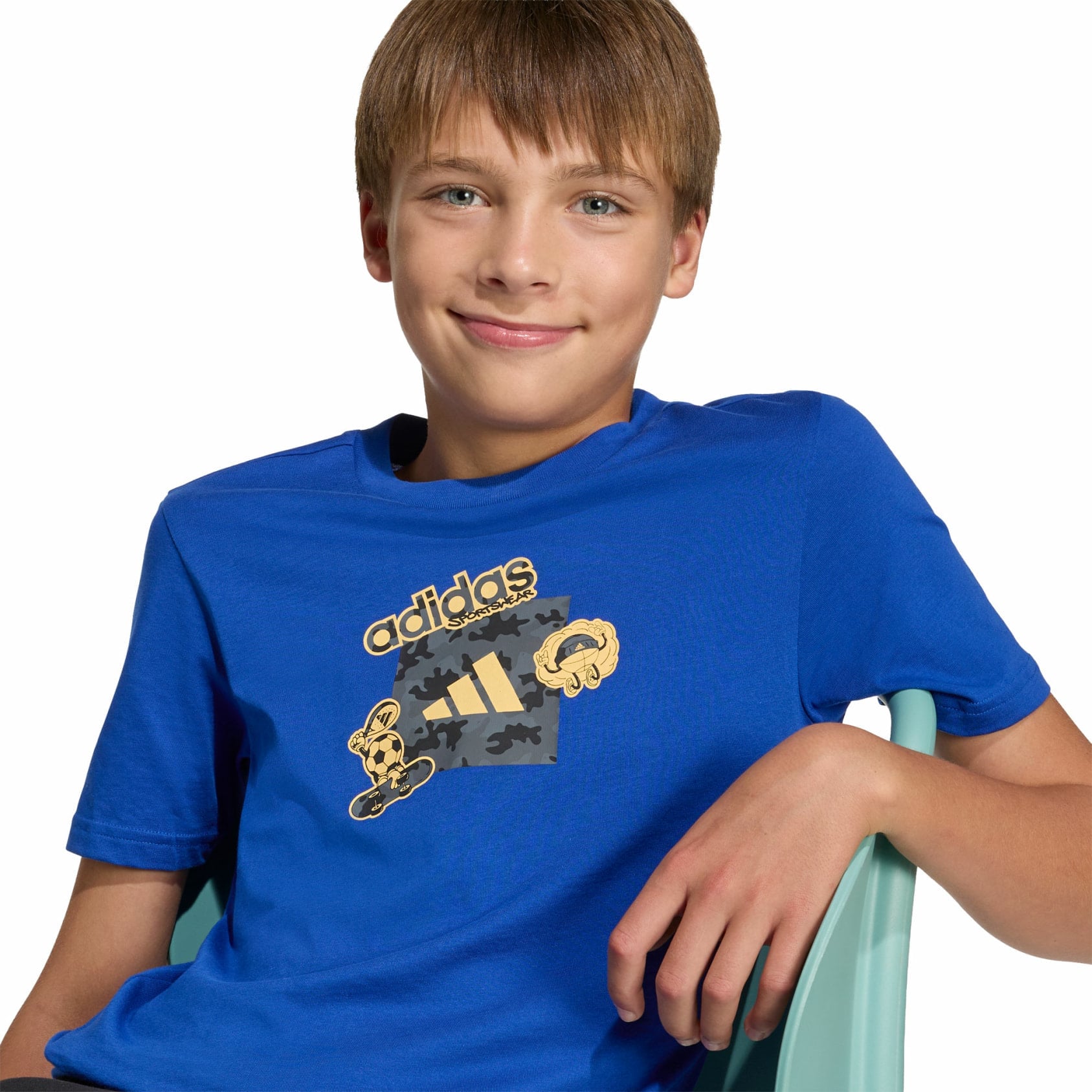 KIDS T-SHIRT J CAMO TRAIN T (KA2974)