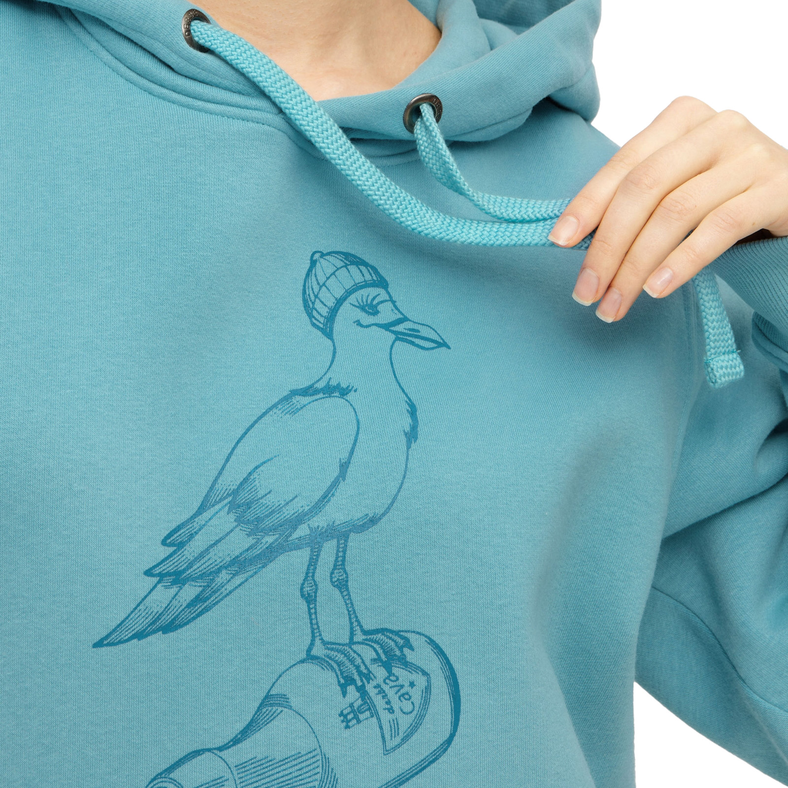 DAMEN HOODIE W STURMMÖWIN (W-05-HD-0198)