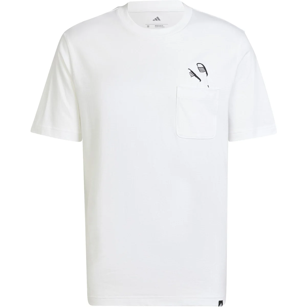 HERREN T-SHIRT M L SLIDE PKT T (JC5282)