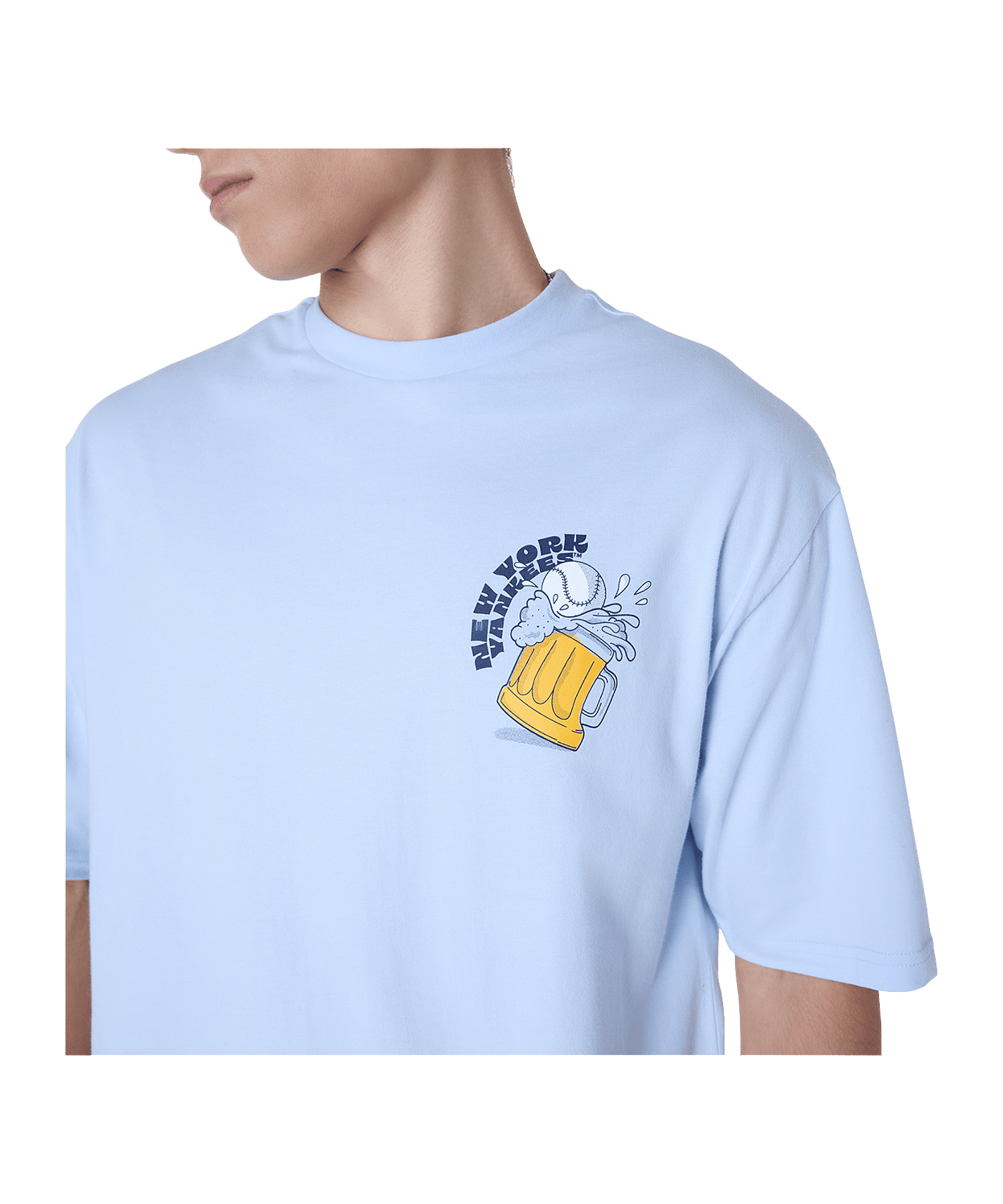 HERREN T-SHIRT MLB FOOD GRPHC OS TEE NEYYAN PAB (60596211)