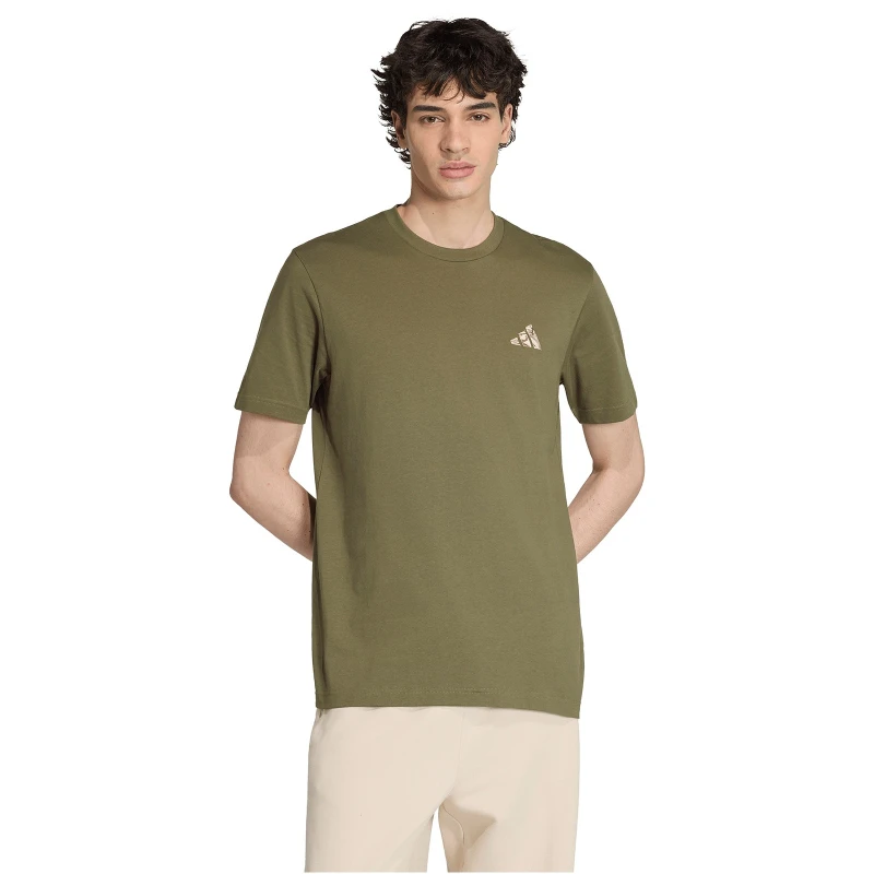 HERREN T-SHIRT M CAMO EMB LG T (KC7162)