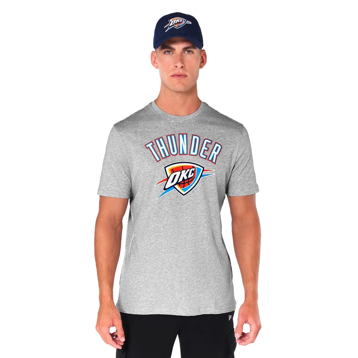 MĘSKI T-SHIRT NOS NBA REGULAR TEE OKLTHU HGR (60505475) MĘSKI T-SHIRT NOS NBA REGULAR TEE OKLTHU HGR (60505475)