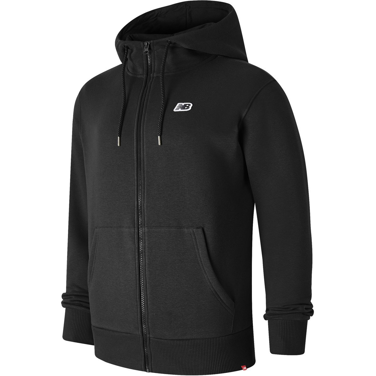 HERREN ZIP-HOODIE MEN SMALL LOGO ZIP HOODIE (MJ2360-0BK)