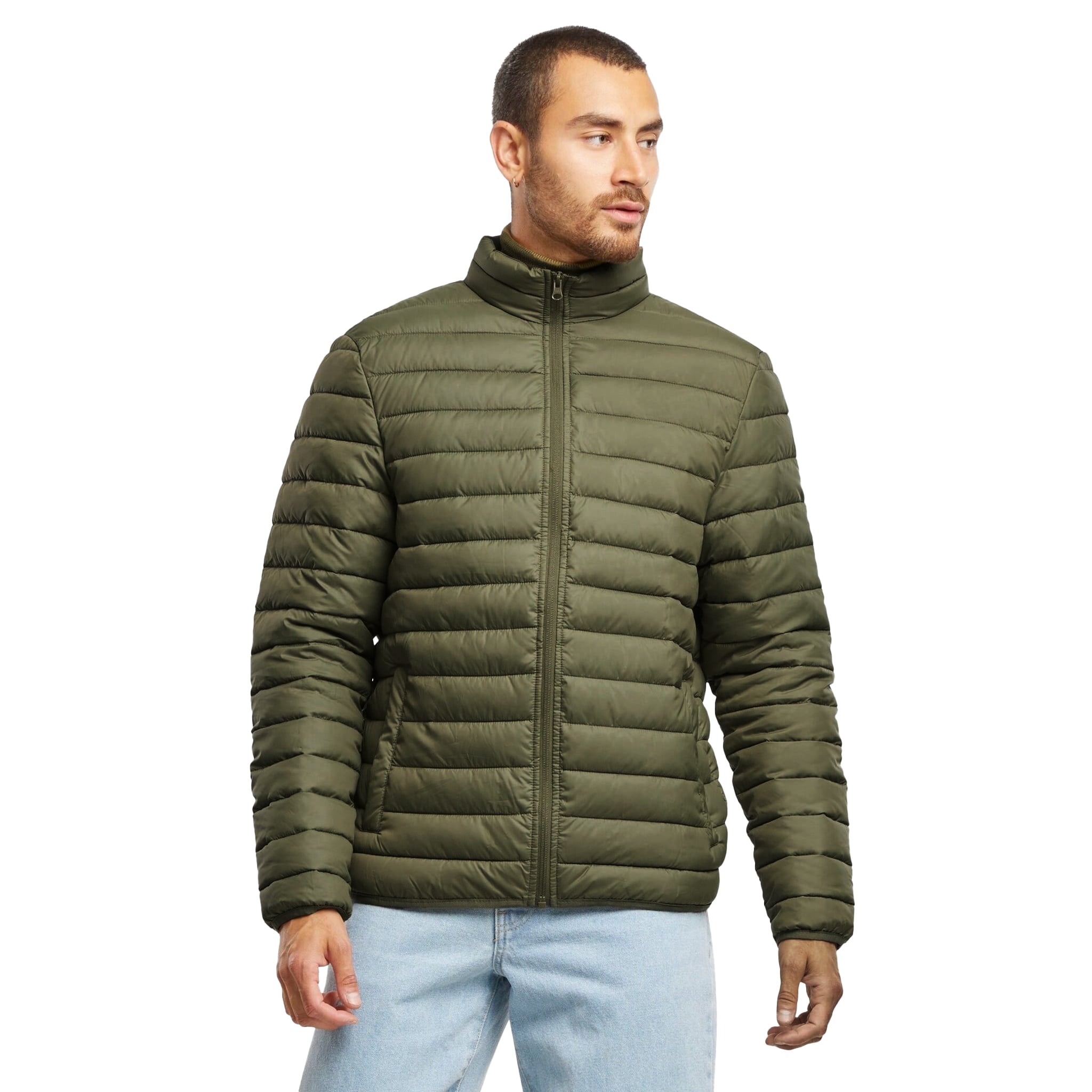 HERREN STEPPJACKE BASIC LIGHT WEIGHT JACKET (TB7289)