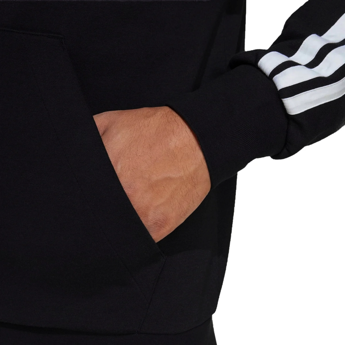 HERREN ZIP-HOODIE M 3S FT FZ HD (JD1877)