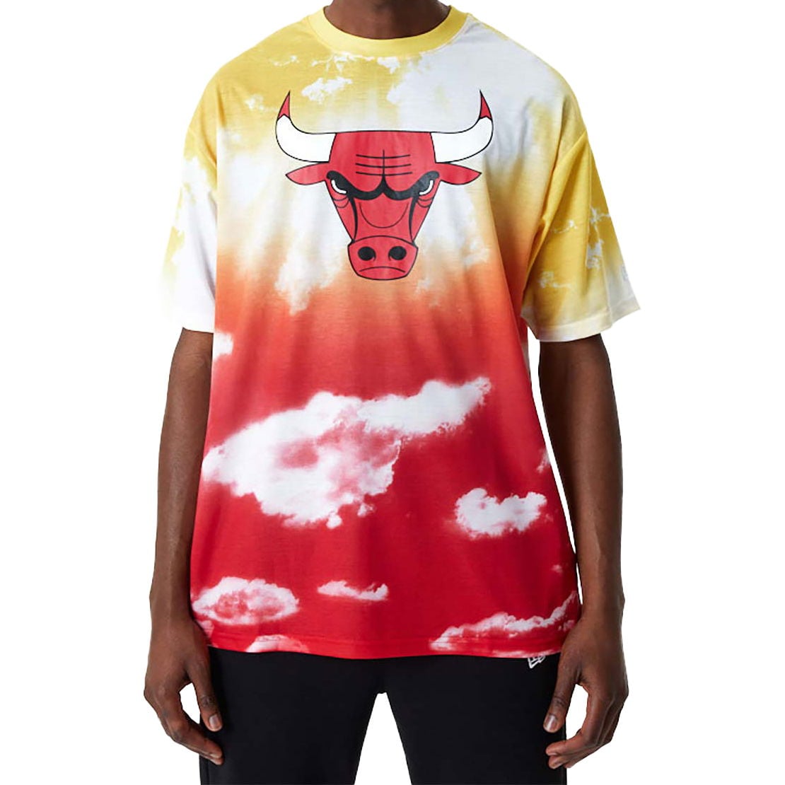 HERREN T-SHIRT NBA SKY AOP OS TEE CHIBUL (60357119)