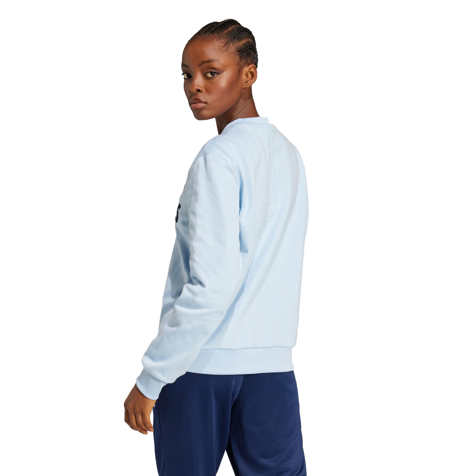 SWEAT-SHIRT FEMME PINSTRIPE SWEAT (JN1235) SWEAT-SHIRT FEMME PINSTRIPE SWEAT (JN1235)