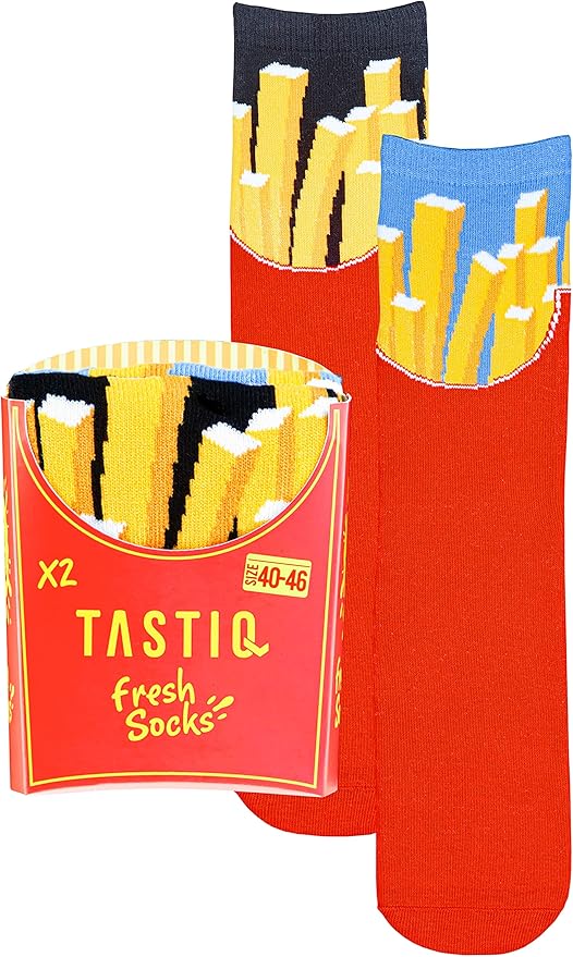 UNISEX SOCKEN FRITES SOCKS 2-PACK (CSX2FRI) UNISEX SOCKEN FRITES SOCKS 2-PACK (CSX2FRI)