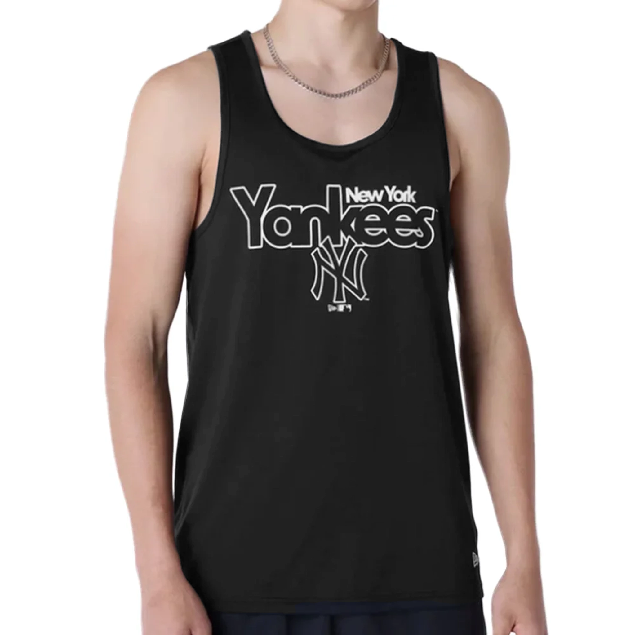 HERREN TANKTOP MLB ESSENTIALS TANK NEYYAN BLK (60596198) HERREN TANKTOP MLB ESSENTIALS TANK NEYYAN BLK (60596198)