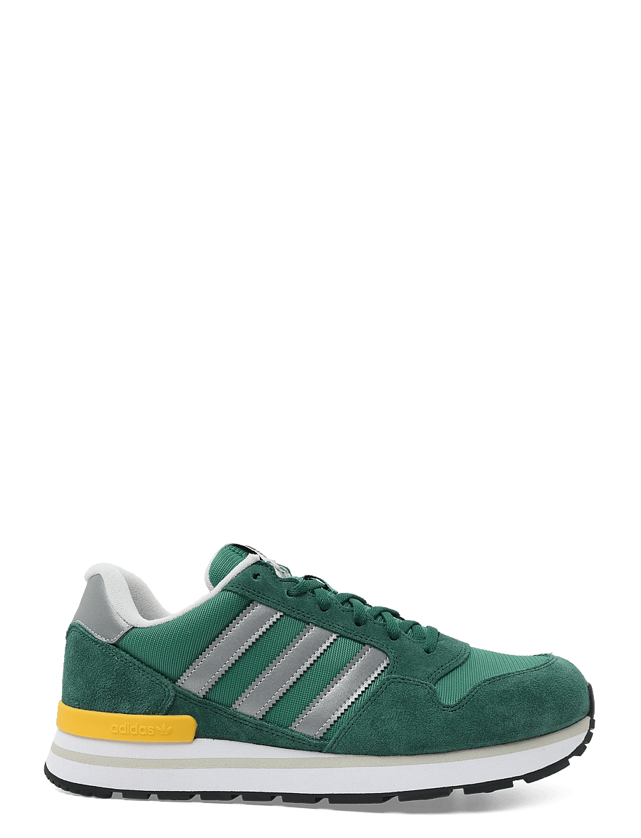 ADIDAS ZX 500 RS KI9813 – Seitenansicht ADIDAS ZX 500 RS KI9813 in Grün – Seitenansicht mit Ferse links und Spitze rechts