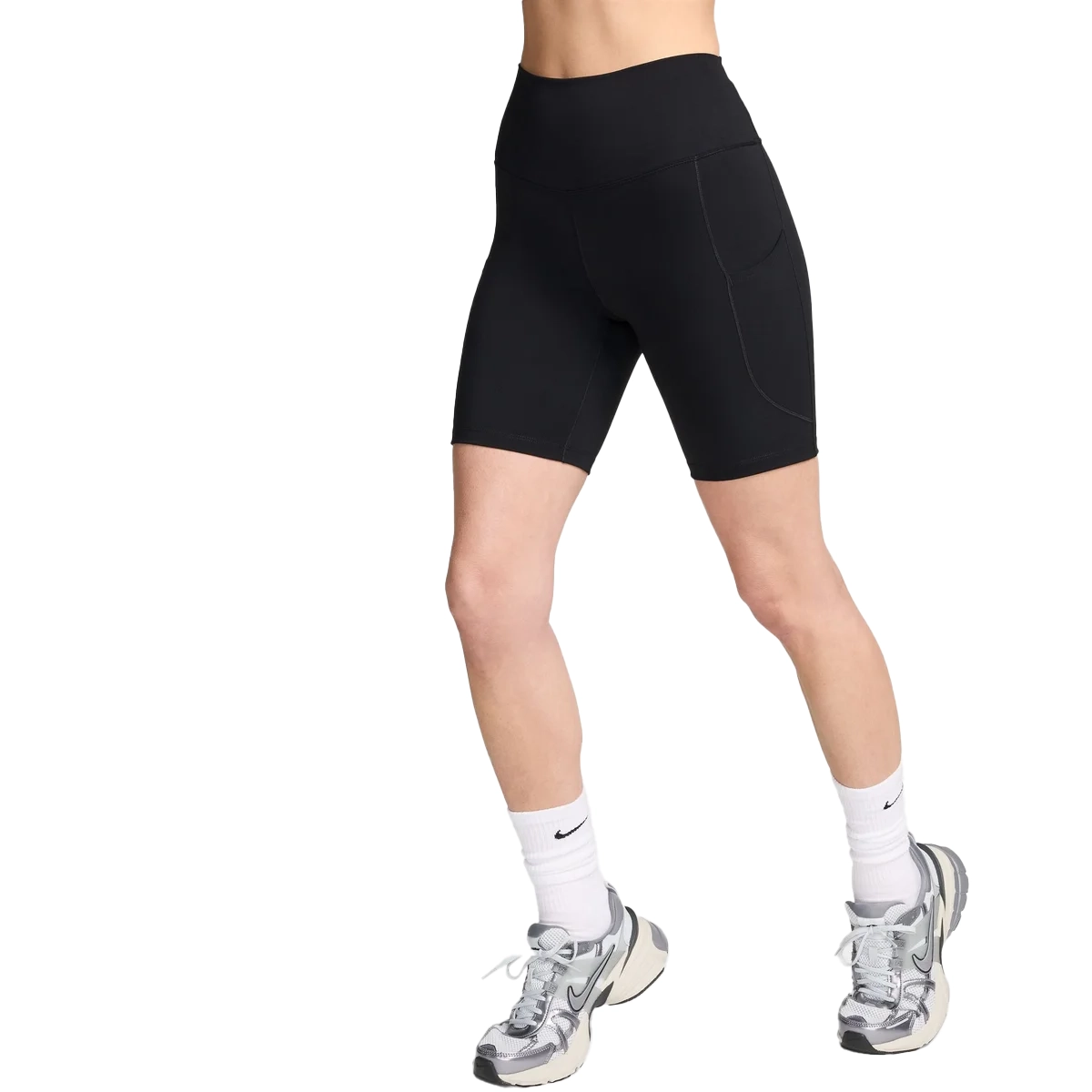 DAMEN TIGHTS W NK DF ONE HR 8IN PKT SHORT (FZ6758-010) DAMEN TIGHTS W NK DF ONE HR 8IN PKT SHORT (FZ6758-010)