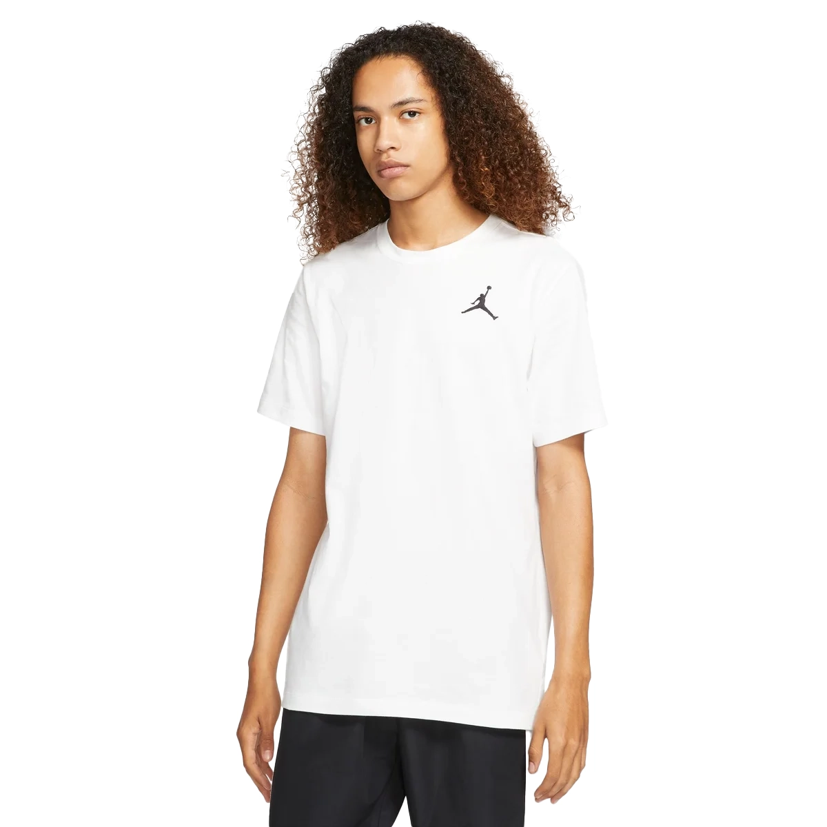 HERREN T-SHIRT JORDAN M J JUMPMAN EMB SS CREW (DC7485-100)