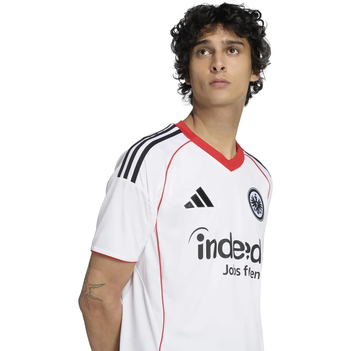 HERREN EINTRACHT FRANKFURT TRIKOT SGE A JSY WHS (KK6437) HERREN EINTRACHT FRANKFURT TRIKOT SGE A JSY WHS (KK6437)