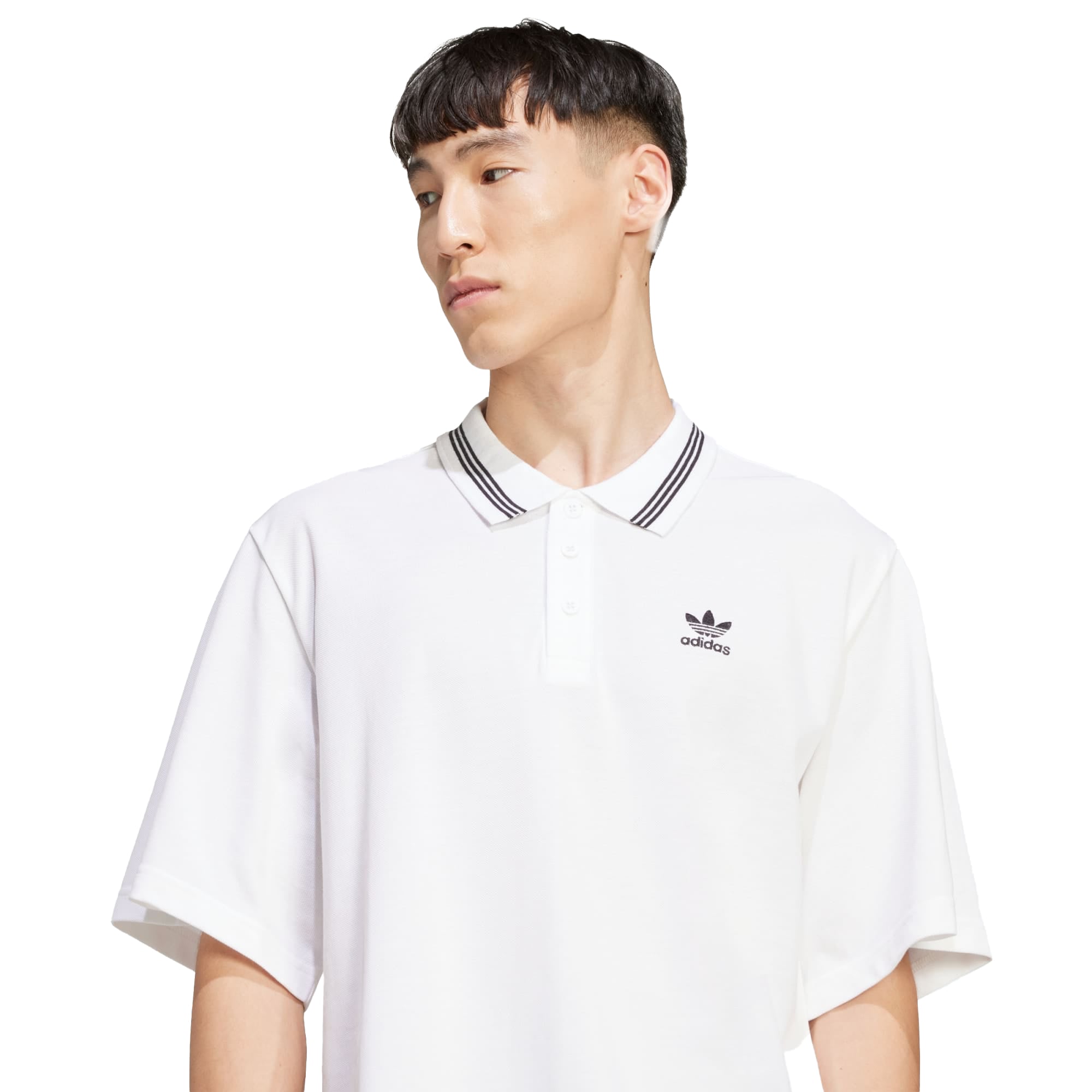HERREN POLOSHIRT LOOSE POLO (JW5898)