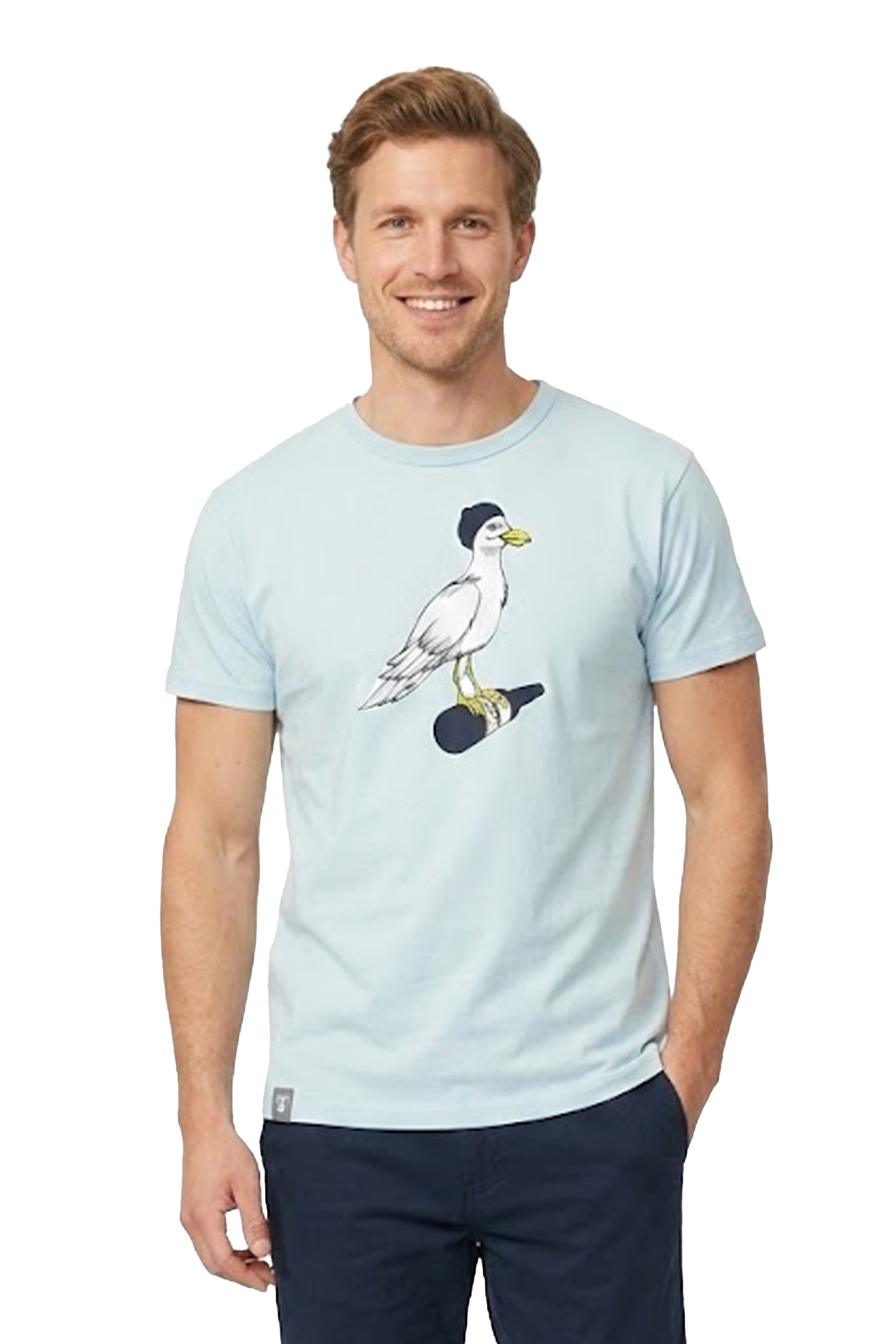 HERREN T-SHIRT STURMMÖWE (M-04-TS-0190-010)