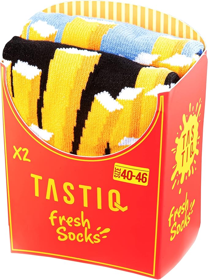 UNISEX SOCKEN FRITES SOCKS 2-PACK (CSX2FRI) UNISEX SOCKEN FRITES SOCKS 2-PACK (CSX2FRI)