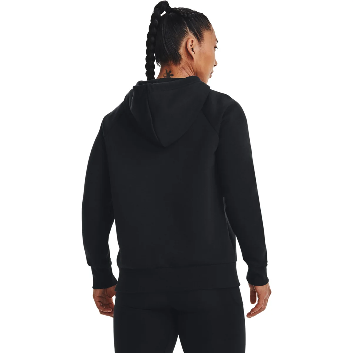 DAMEN HOODIE UA RIVAL FLEECE (1379500-001)