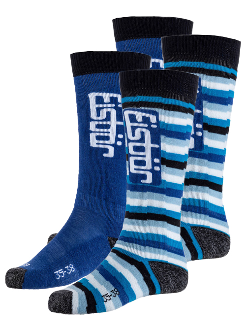 KIDS SOCKEN JR COMFORT 2P ASS (11266-03)