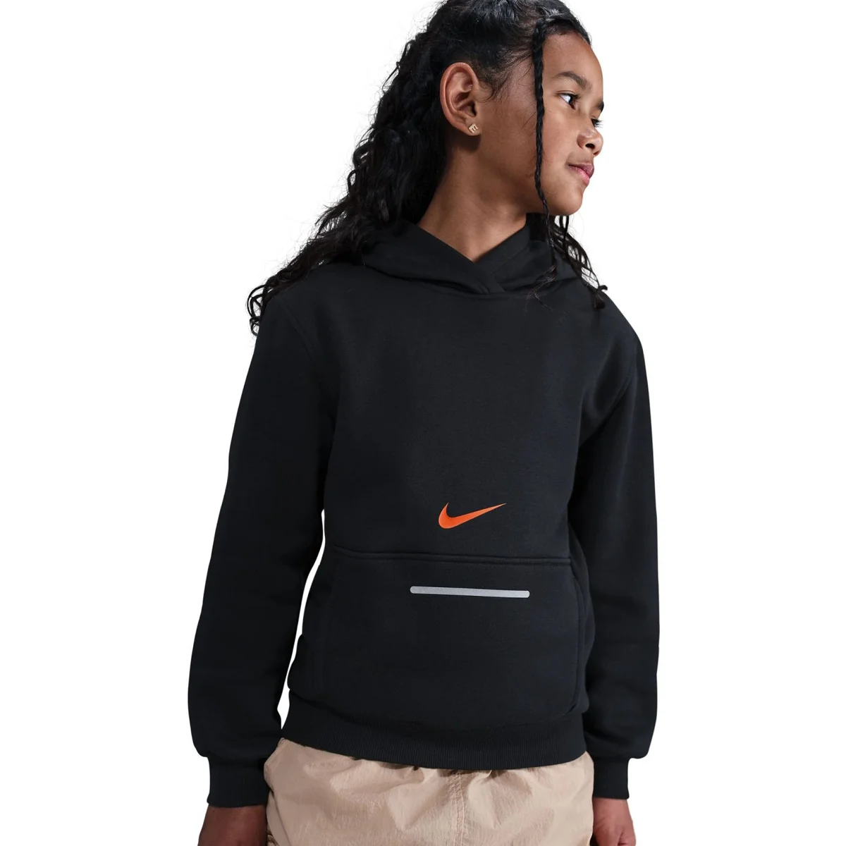 KIDS HOODIE K NSW CLUB FLC HDY BRND NRG (HV0392-010)