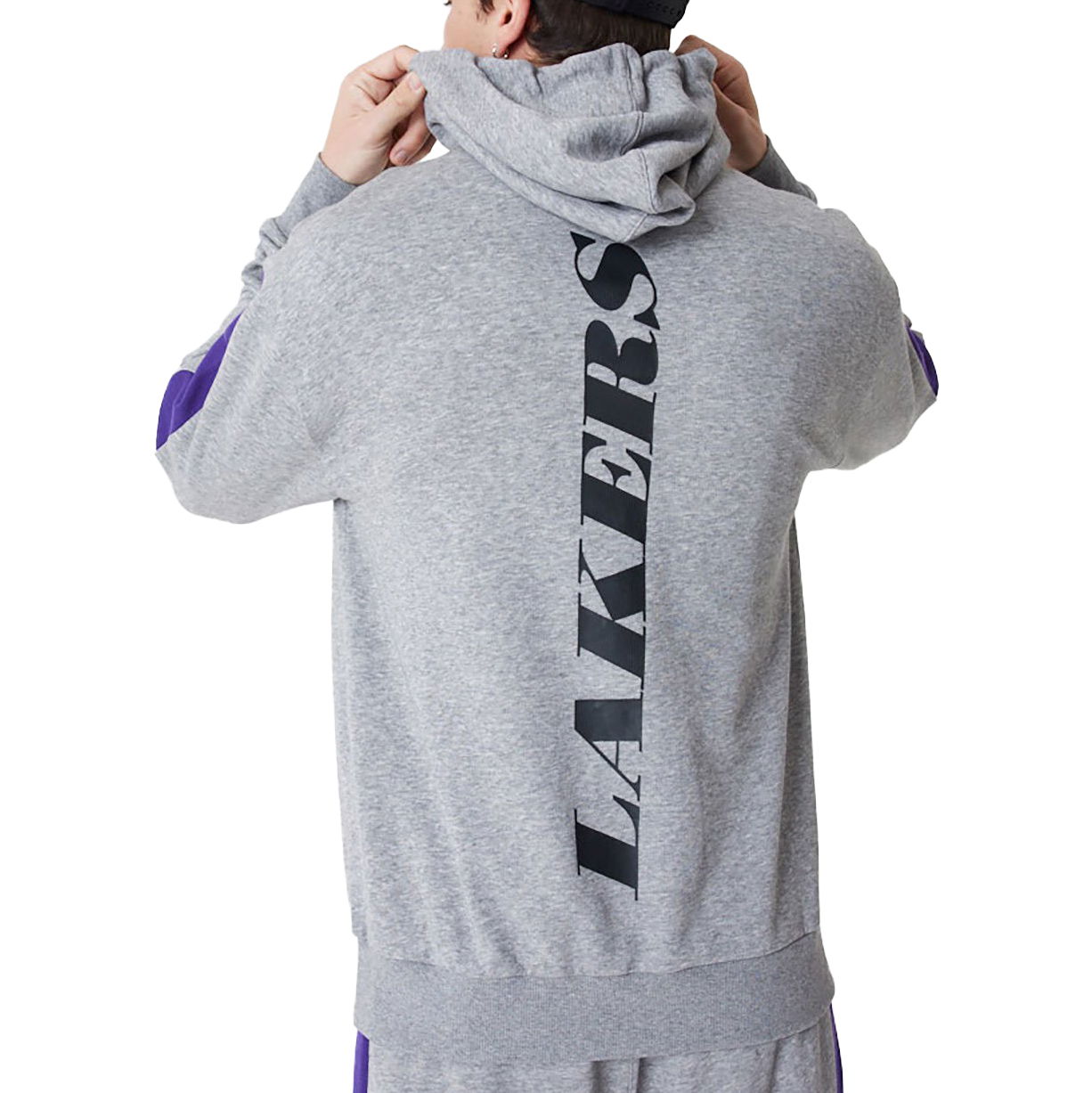 UNISEX HOODIE NBA COLOUR BLOCK OS HOODY LOSLAK HGRTRP (60416367) UNISEX HOODIE NBA COLOUR BLOCK OS HOODY LOSLAK HGRTRP (60416367)