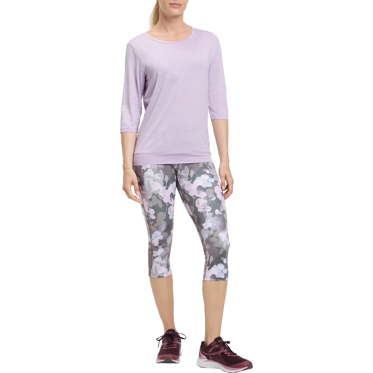DAMEN SHIRT JEWEL 3/4 SS W (431536-907)