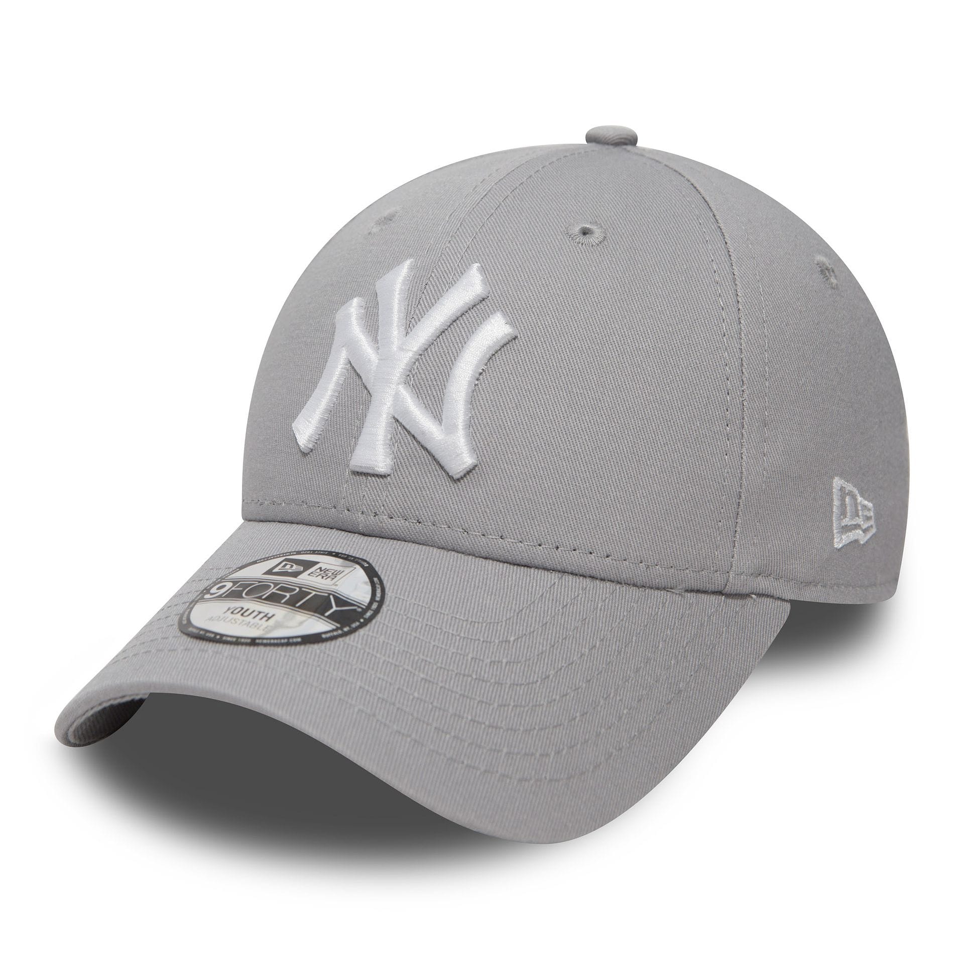 KIDS CAP K 940 MLB LEAGUE BASIC NEYYAN GREY/WHT (10879075Y)