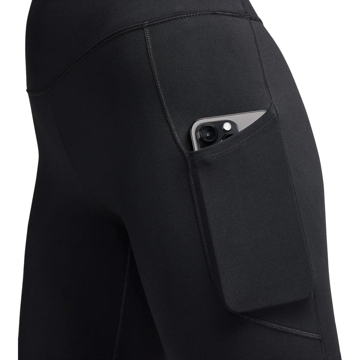 DAMEN TIGHTS W NK DF ONE HR 8IN PKT SHORT (FZ6758-010)