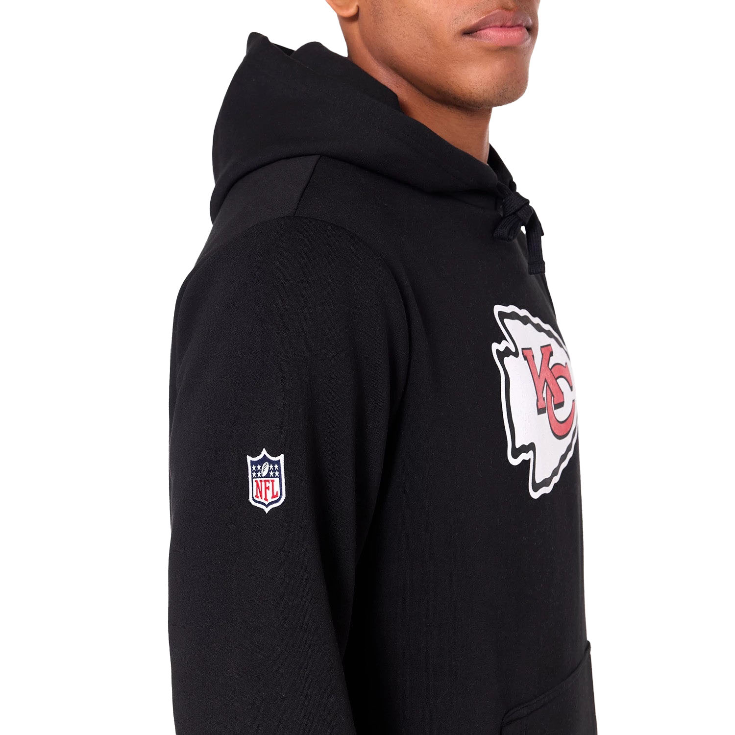 SWEAT À CAPUCHE HOMME NOS NFL COUPE REGULAR HOODY KANCHI BLKWHI (60504534)