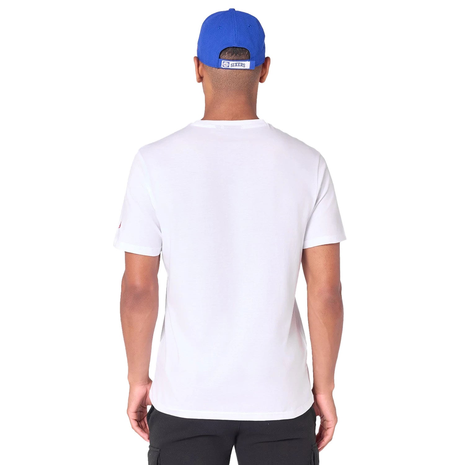 MĘSKI T-SHIRT NOS NBA REGULAR TEE PHI76E BIAŁY (60505474) MĘSKI T-SHIRT NOS NBA REGULAR TEE PHI76E BIAŁY (60505474)