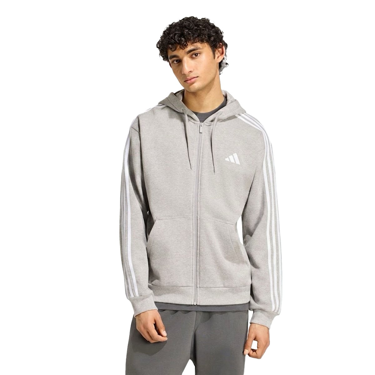 SWEAT À CAPUCHE ZIPPÉ HOMME M 3S FT FZ HD (KY4173)