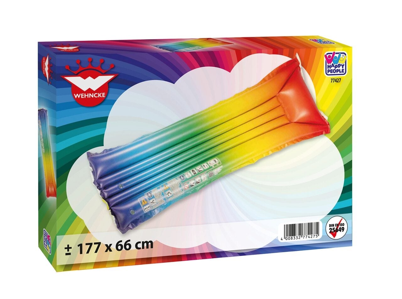 LUFTMATRATZE RAINBOW (77427) LUFTMATRATZE RAINBOW (77427)