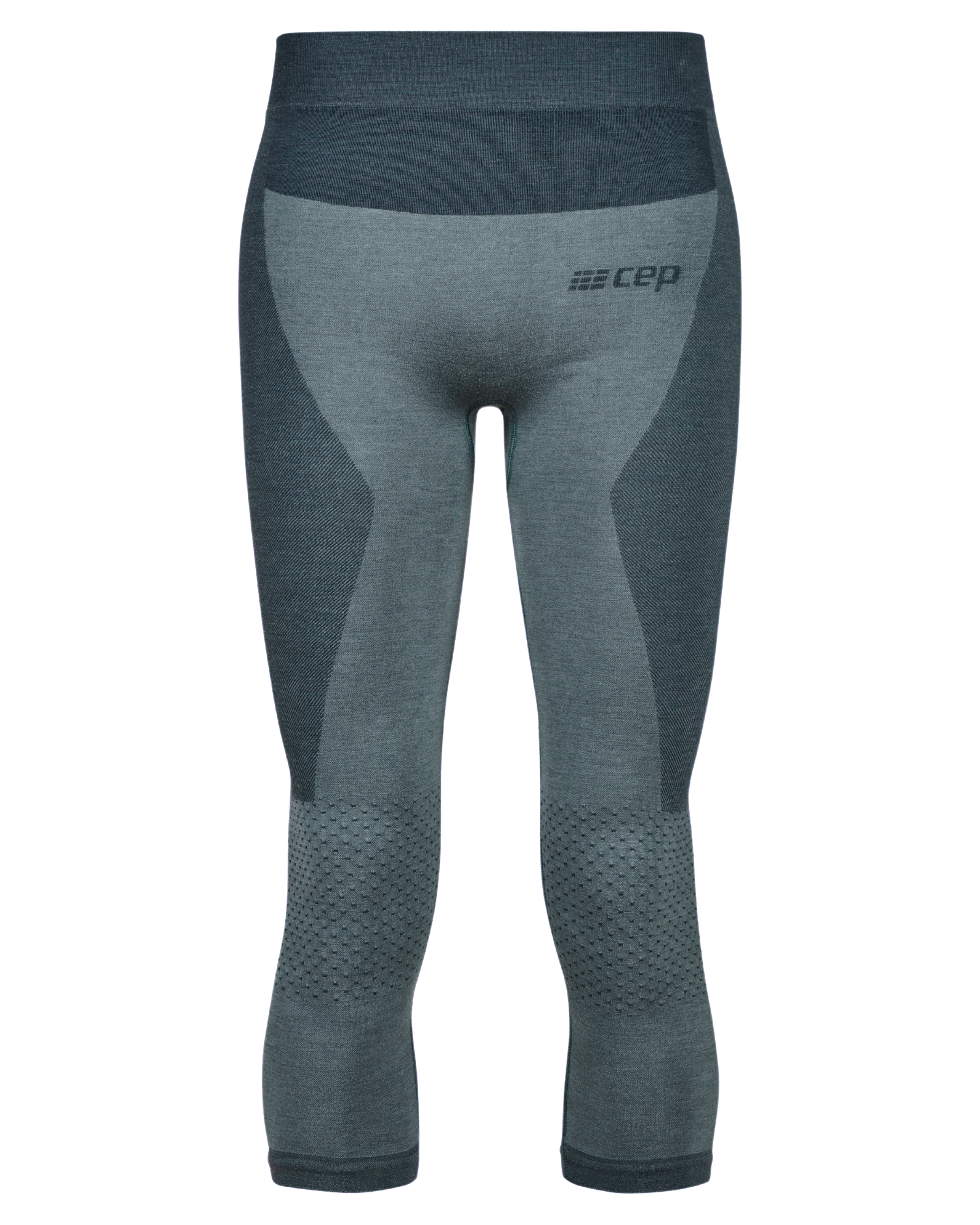 HERREN THERMO-TIGHTS MERINO BASE LAYER TIGHTS SKIING, 3/4 MEN (W348A-882)